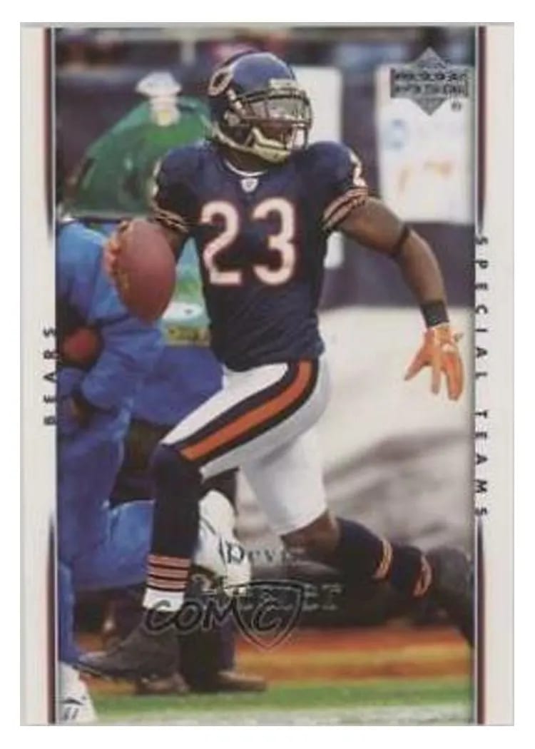 2007 Upper Deck Devin Hester #31 card