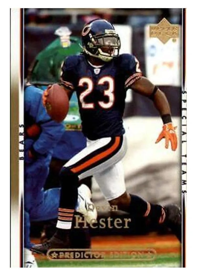 2007 Upper Deck Devin Hester #31 card