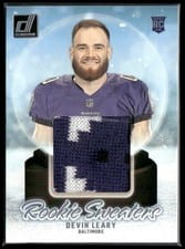 2024 Donruss Rookie Holiday Sweater Devin Leary #RHS-DLE card