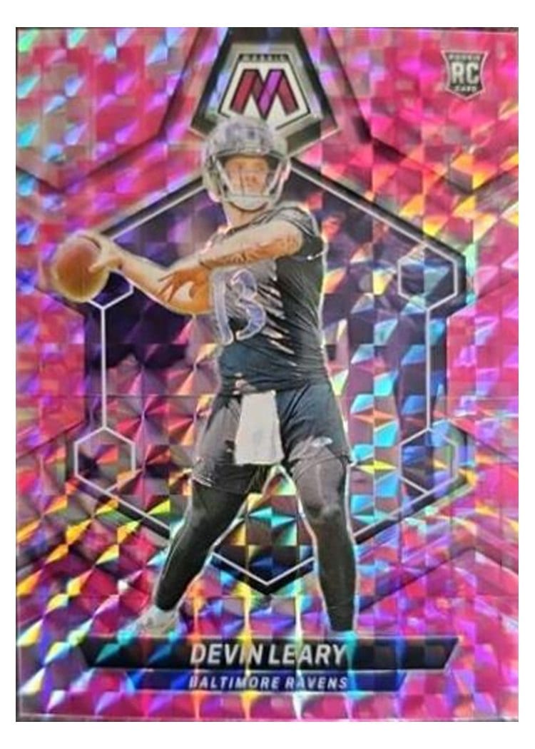 2024 Panini Mosaic Base Set Devin Leary #398 card