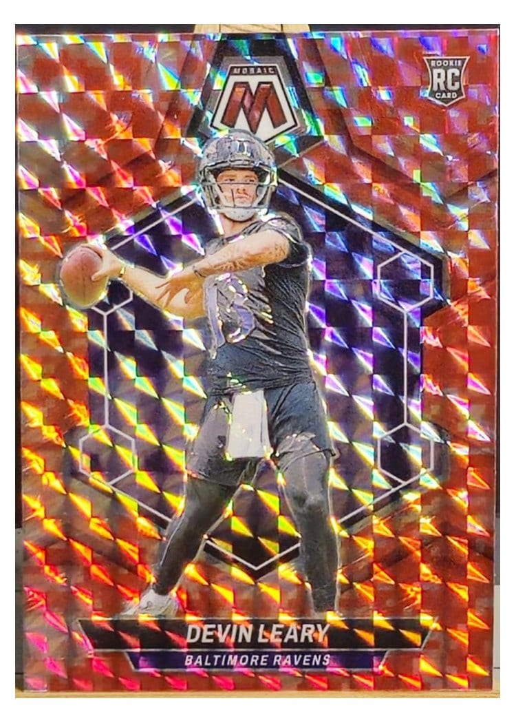 2024 Panini Mosaic Base Set Devin Leary #398 card
