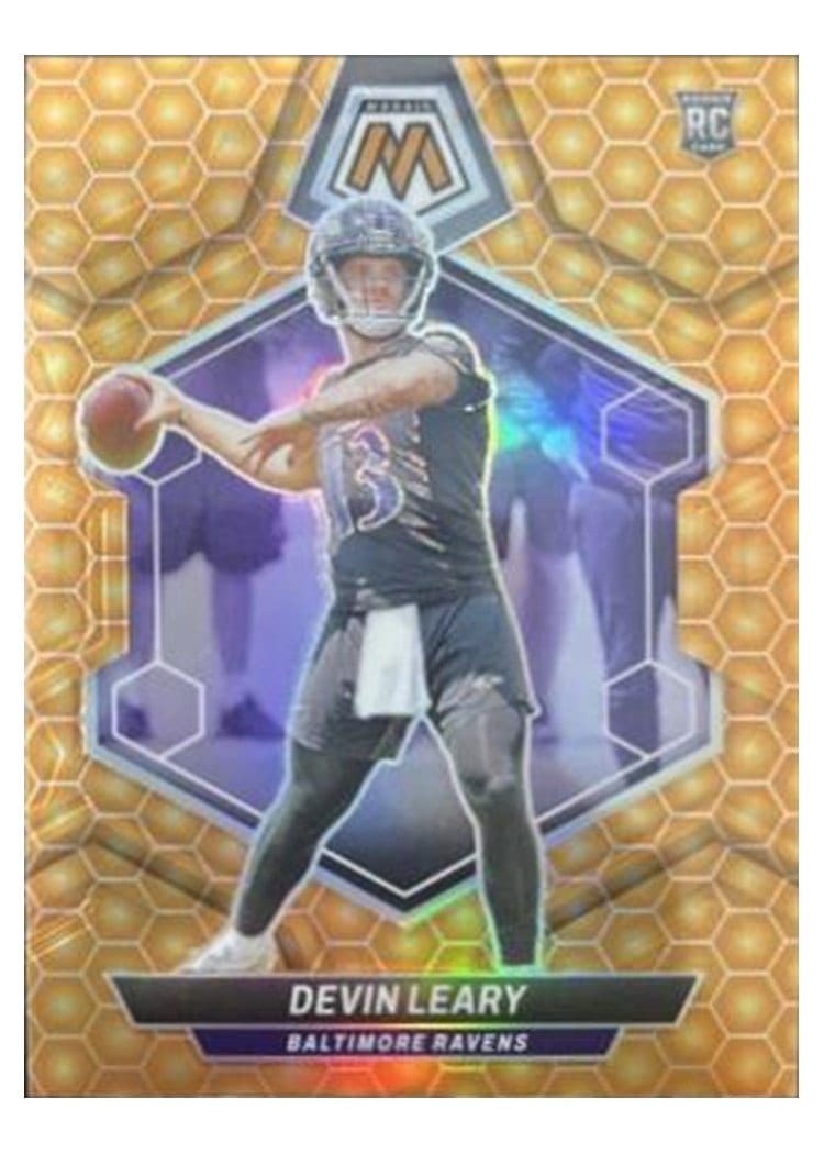 2024 Panini Mosaic Base Set Devin Leary #398 card