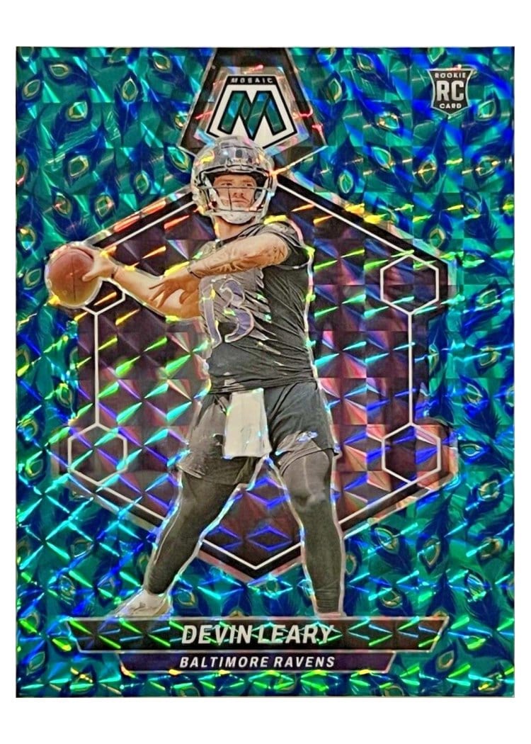 2024 Panini Mosaic Base Set Devin Leary #398 card
