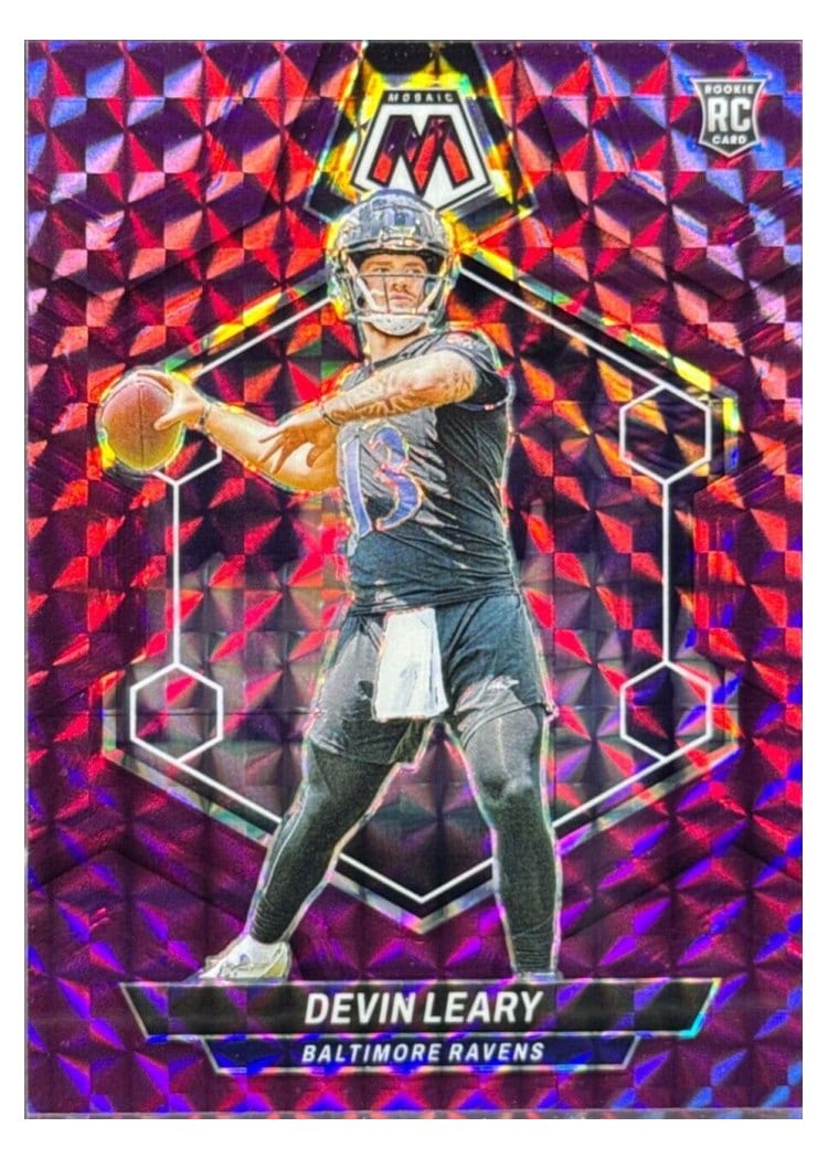 2024 Panini Mosaic Base Set Devin Leary #398 card