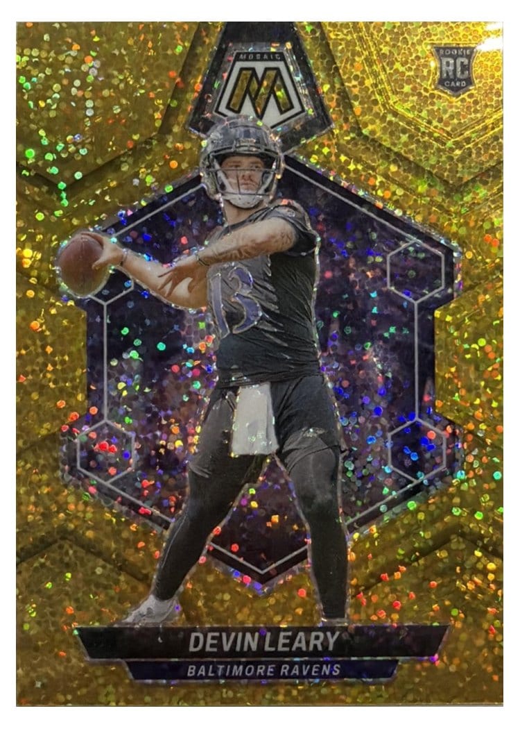 2024 Panini Mosaic Base Set Devin Leary #398 card