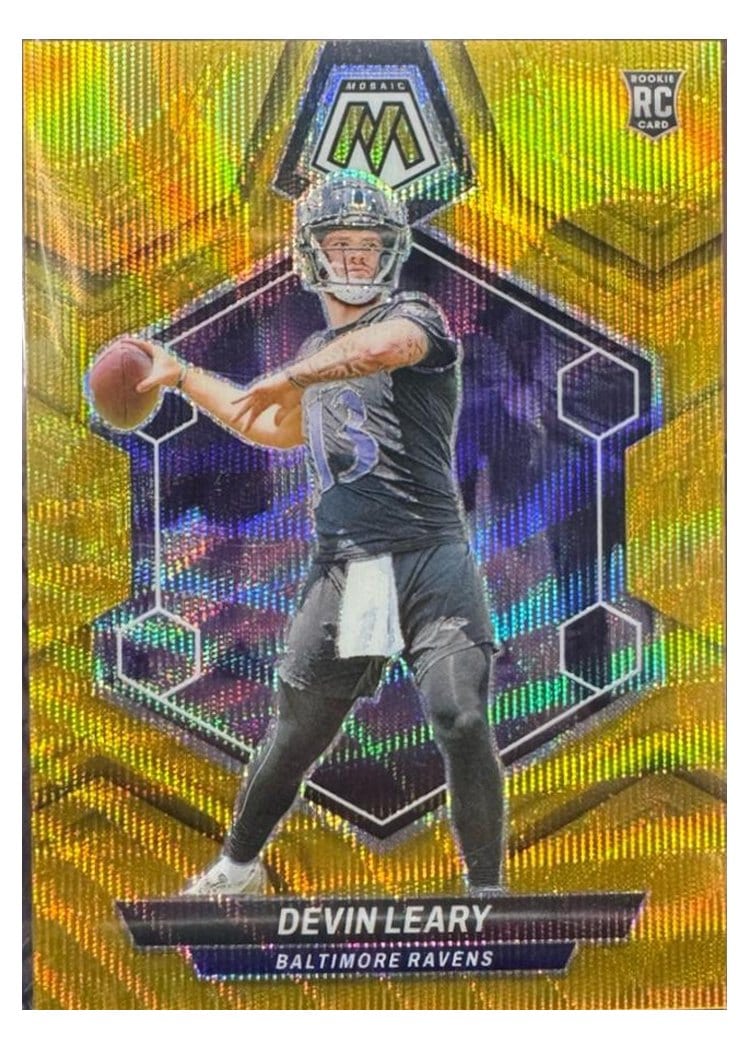 2024 Panini Mosaic Base Set Devin Leary #398 card