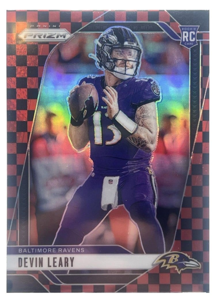 2024 Panini Prizm Base Set Devin Leary #327 card