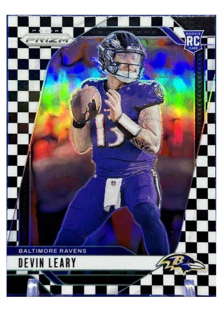 2024 Panini Prizm Base Set Devin Leary #327 card