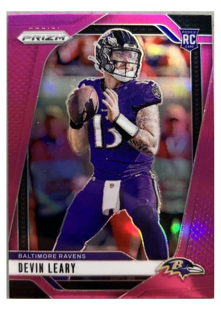 2024 Panini Prizm Base Set Devin Leary #327 card