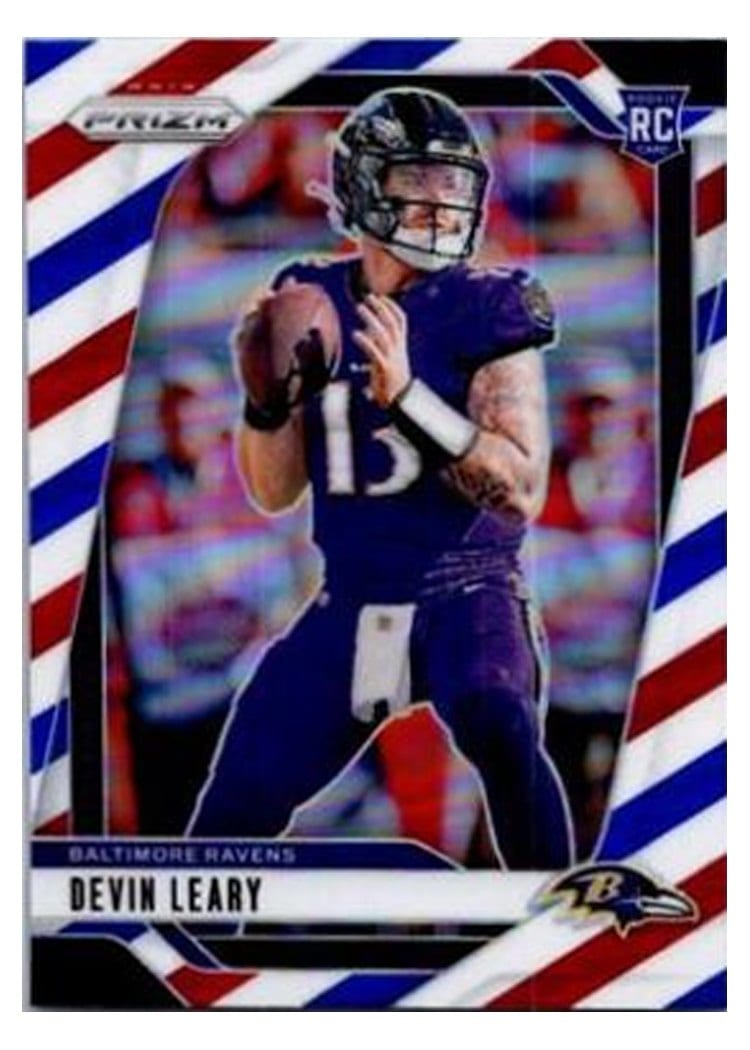 2024 Panini Prizm Base Set Devin Leary #327 card
