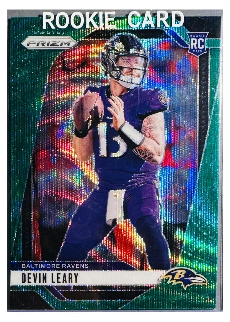 2024 Panini Prizm Base Set Devin Leary #327 card