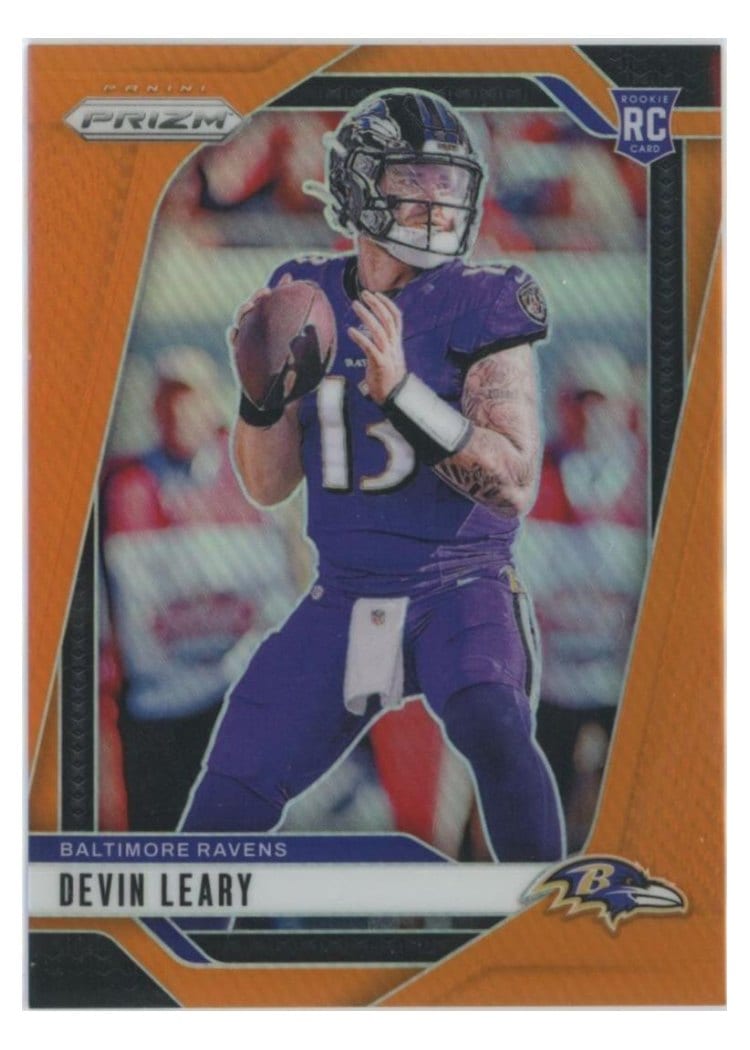 2024 Panini Prizm Base Set Devin Leary #327 card