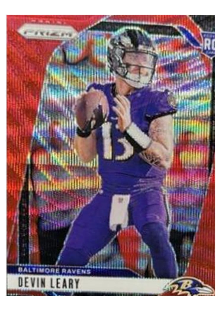 2024 Panini Prizm Base Set Devin Leary #327 card