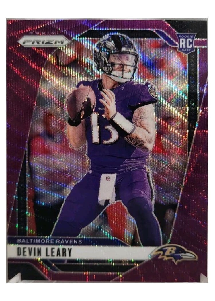 2024 Panini Prizm Base Set Devin Leary #327 card
