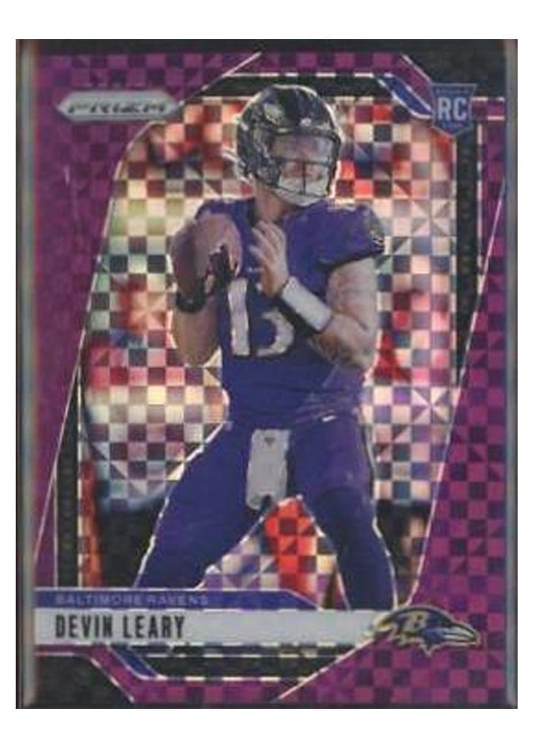 2024 Panini Prizm Base Set Devin Leary #327 card