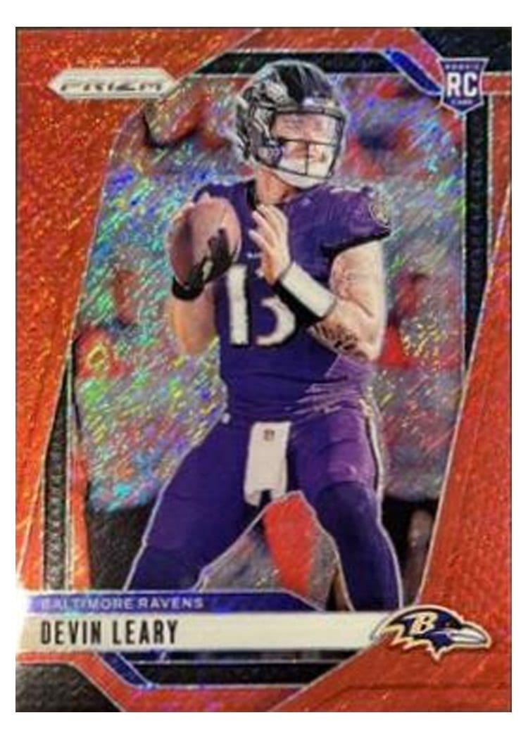 2024 Panini Prizm Base Set Devin Leary #327 card