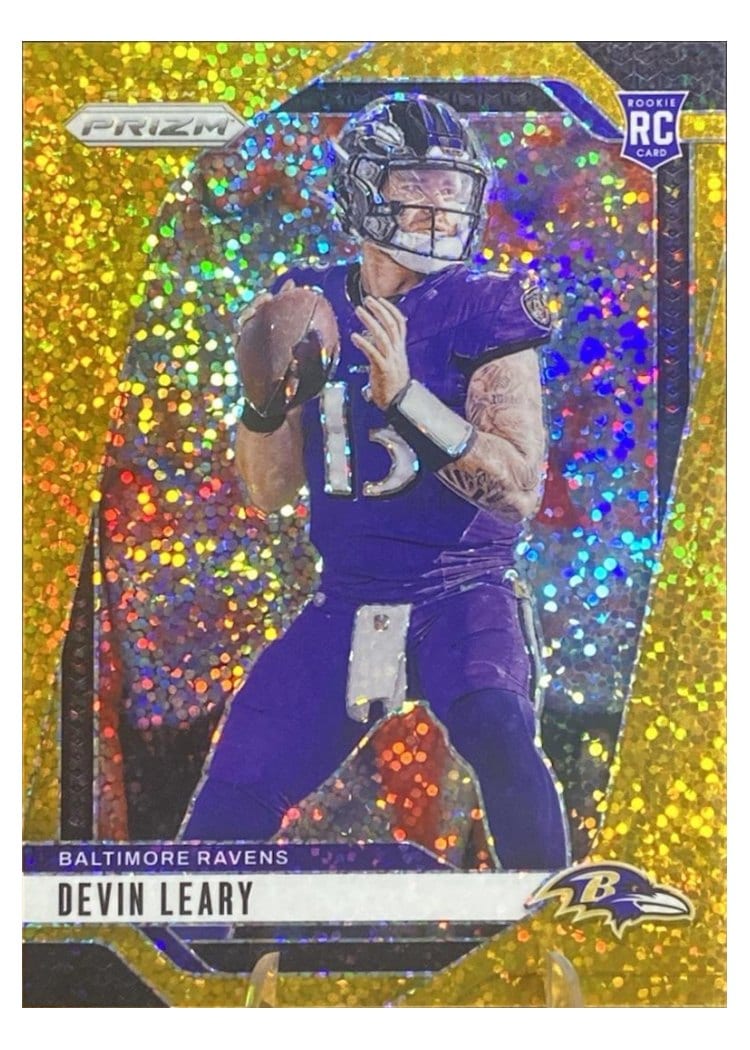 2024 Panini Prizm Base Set Devin Leary #327 card