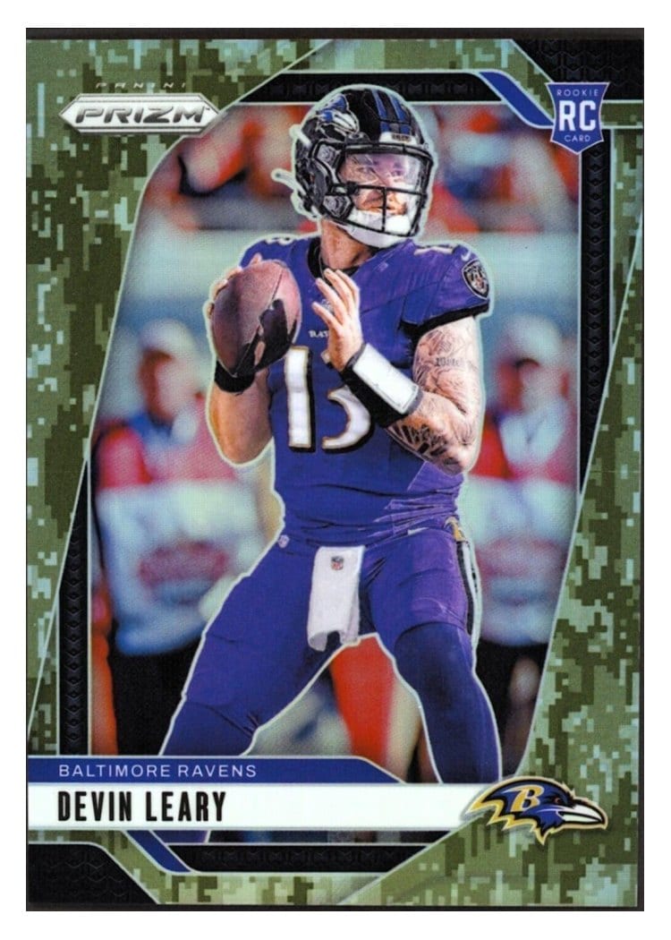 2024 Panini Prizm Base Set Devin Leary #327 card