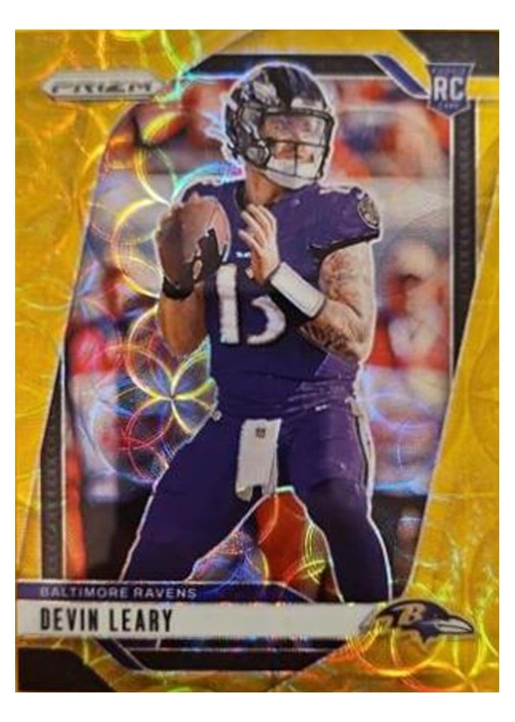 2024 Panini Prizm Base Set Devin Leary #327 card