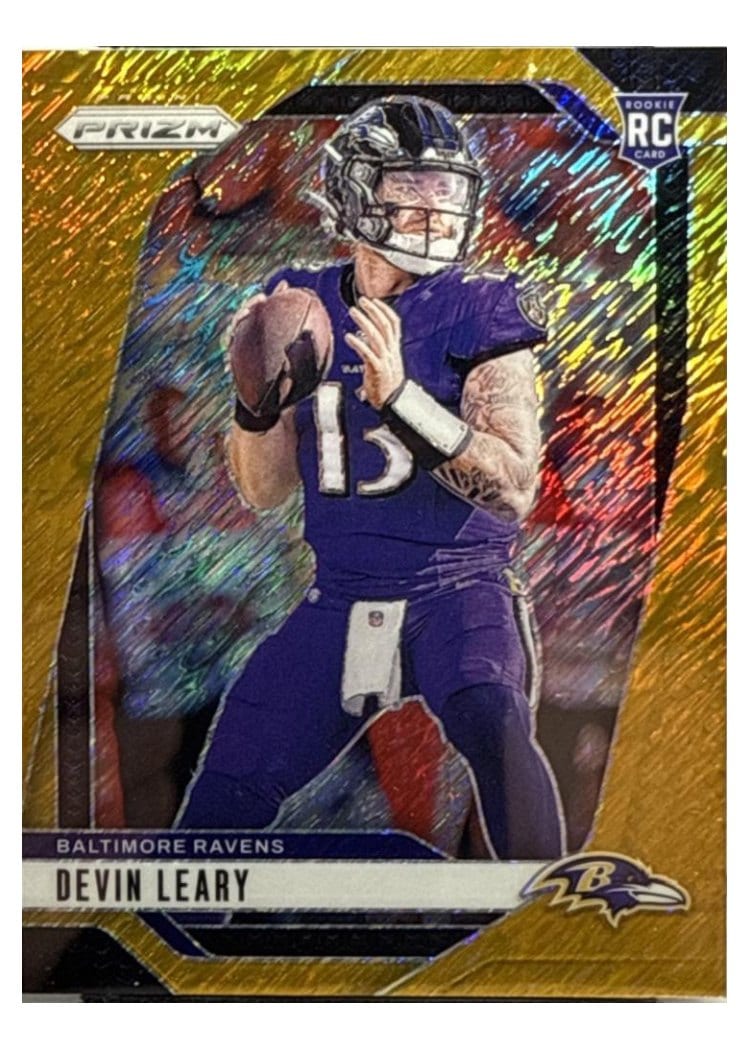 2024 Panini Prizm Base Set Devin Leary #327 card