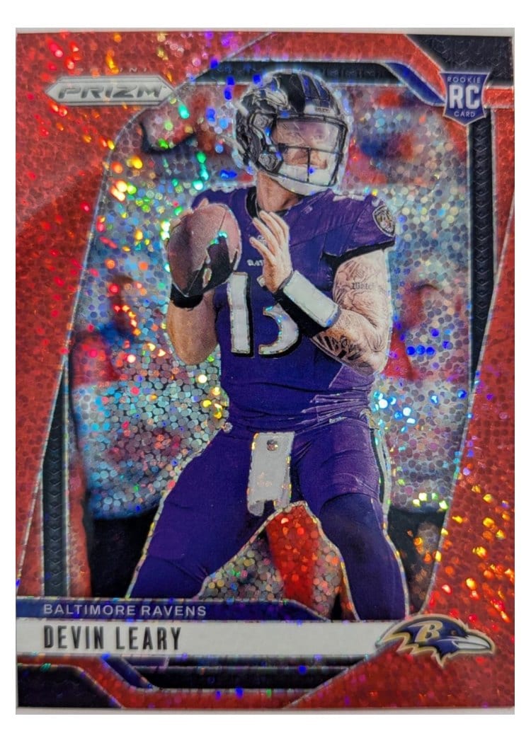 2024 Panini Prizm Base Set Devin Leary #327 card