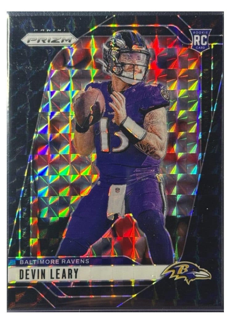 2024 Panini Prizm Base Set Devin Leary #327 card