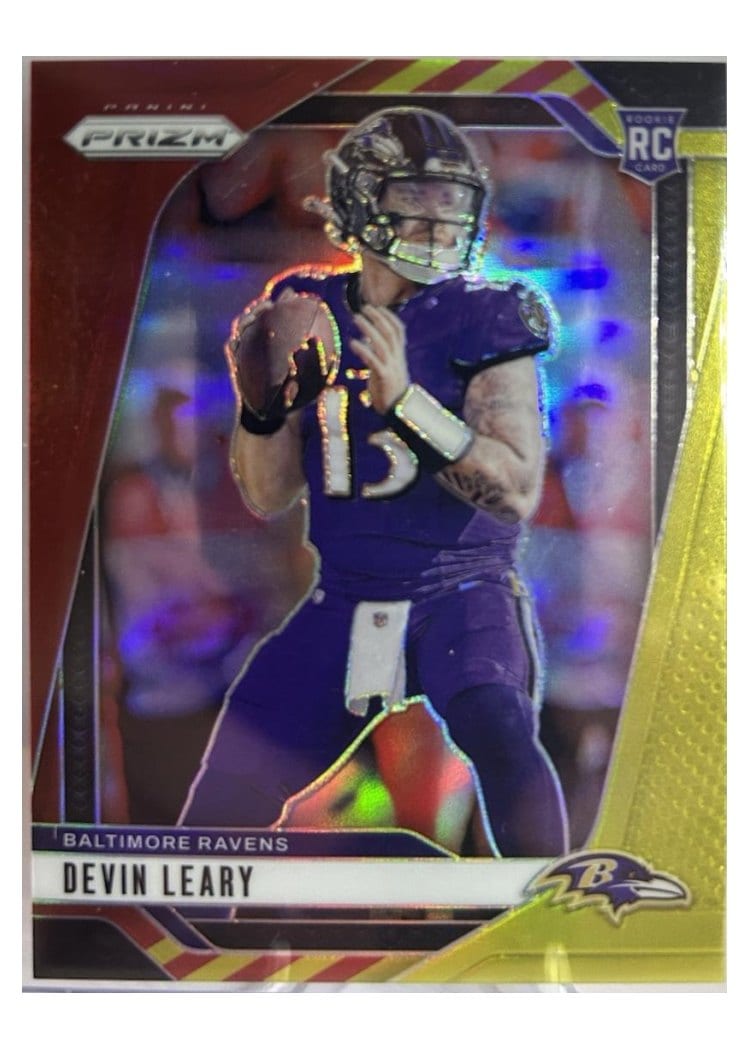 2024 Panini Prizm Base Set Devin Leary #327 card