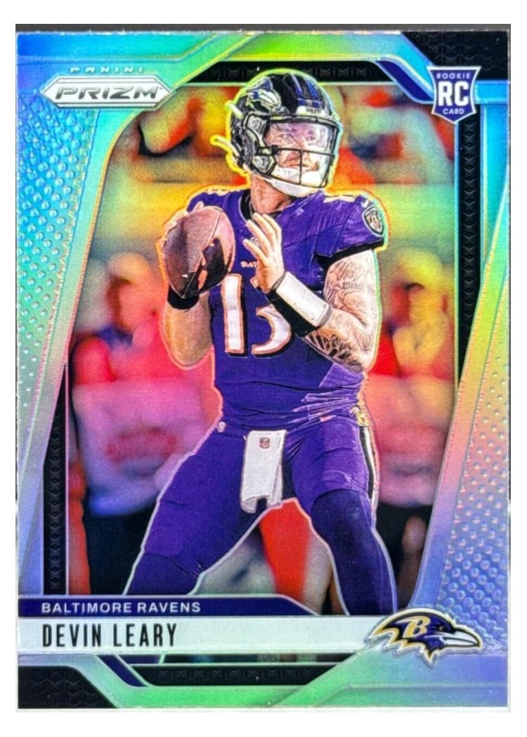 2024 Panini Prizm Base Set Devin Leary #327 card