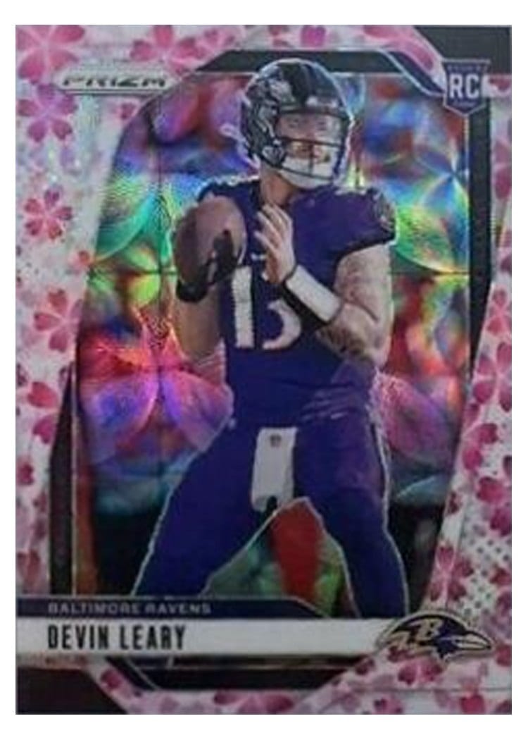 2024 Panini Prizm Base Set Devin Leary #327 card