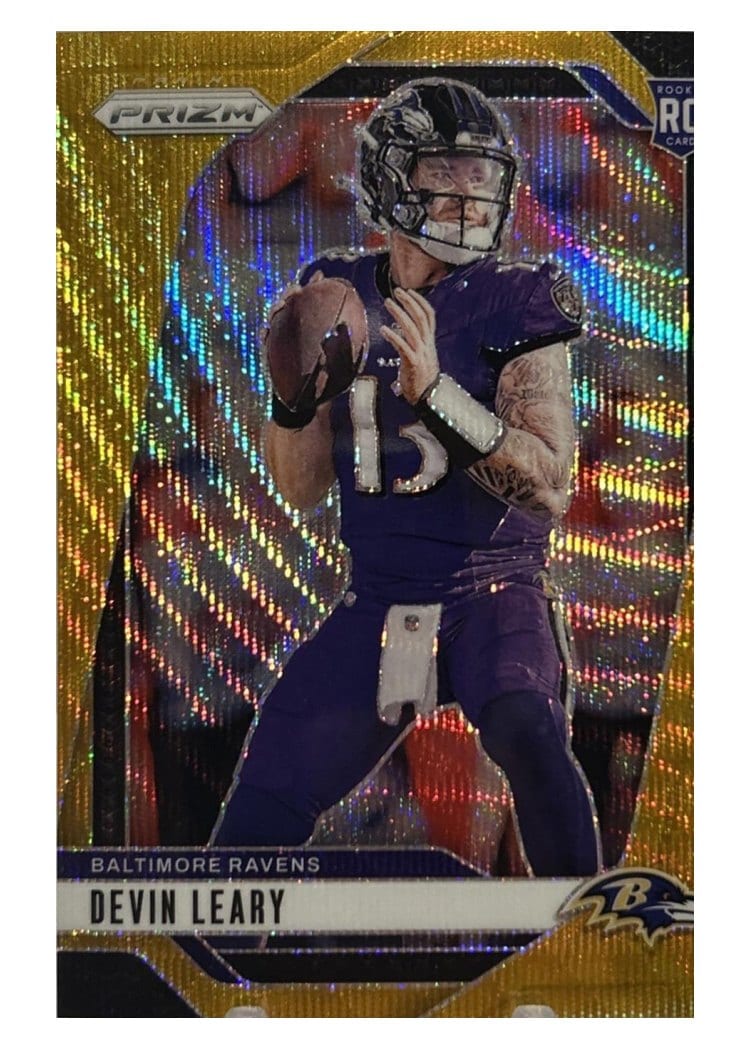 2024 Panini Prizm Base Set Devin Leary #327 card