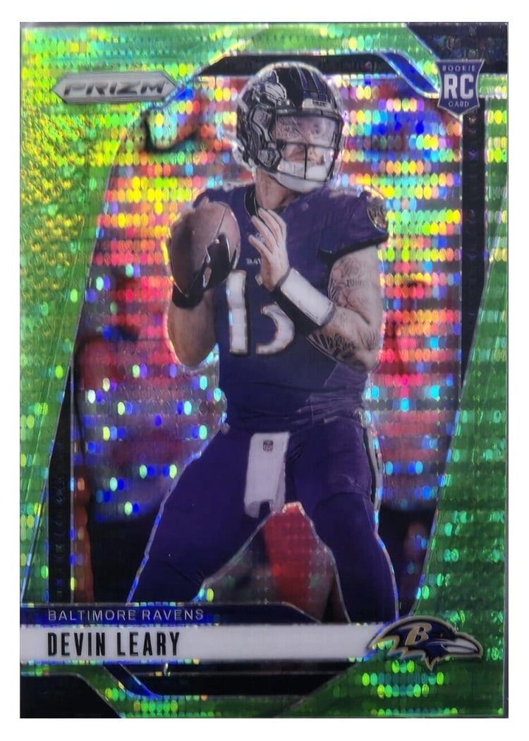 2024 Panini Prizm Base Set Devin Leary #327 card