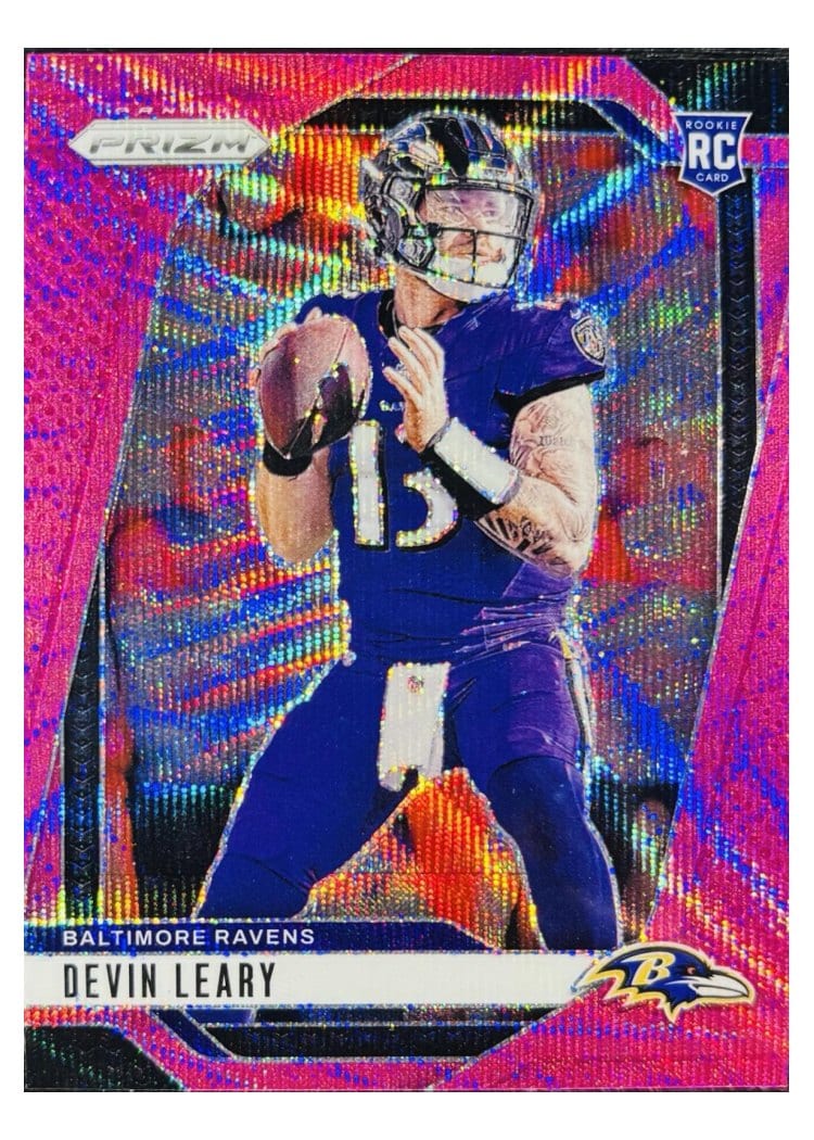 2024 Panini Prizm Base Set Devin Leary #327 card