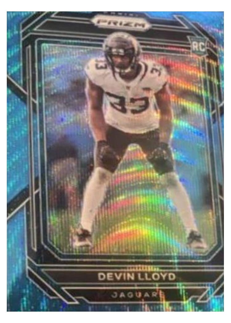 2022 Panini Prizm Base Set Devin Lloyd #376 card
