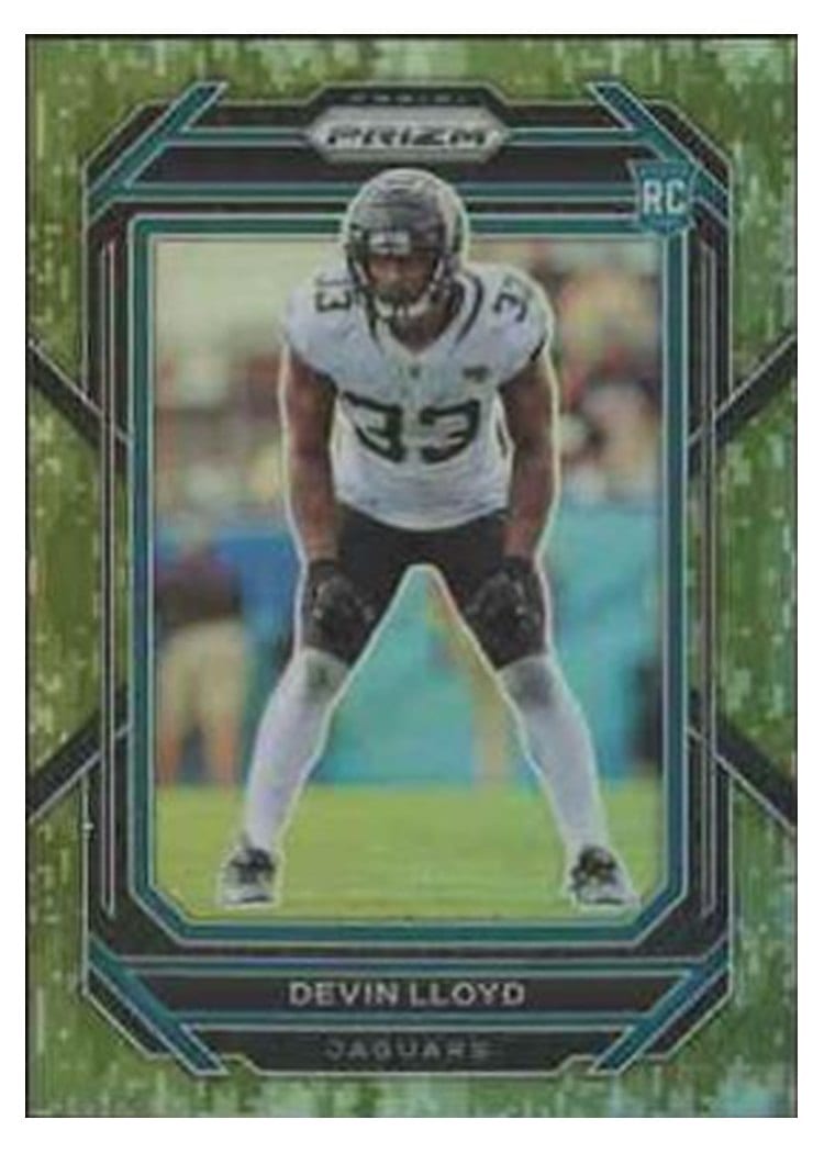 2022 Panini Prizm Base Set Devin Lloyd #376 card