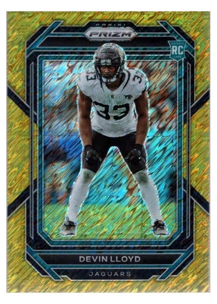 2022 Panini Prizm Base Set Devin Lloyd #376 card