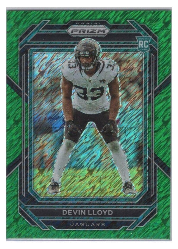 2022 Panini Prizm Base Set Devin Lloyd #376 card