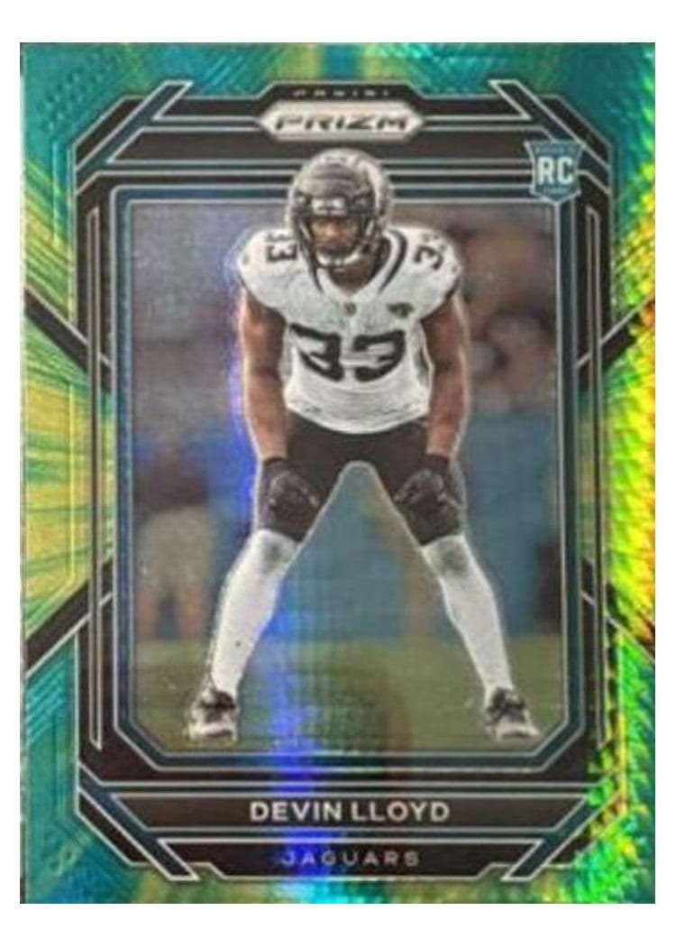 2022 Panini Prizm Base Set Devin Lloyd #376 card