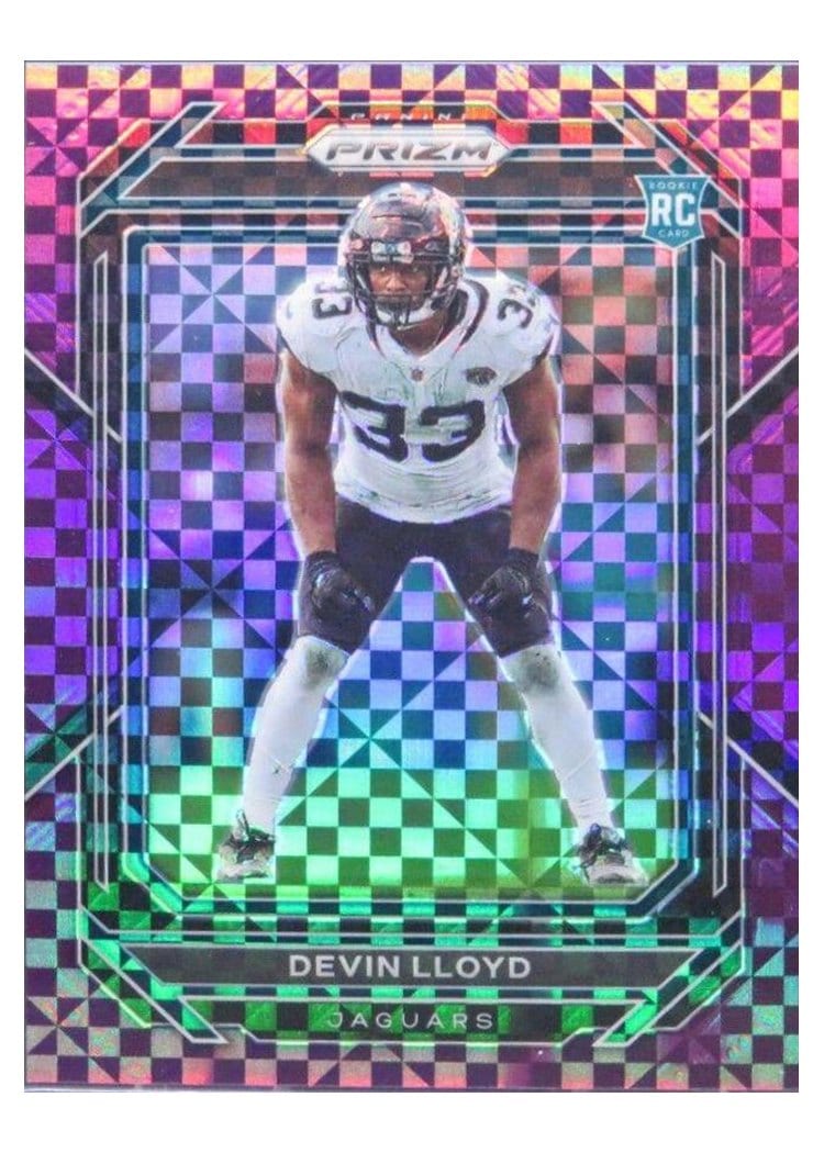 2022 Panini Prizm Base Set Devin Lloyd #376 card