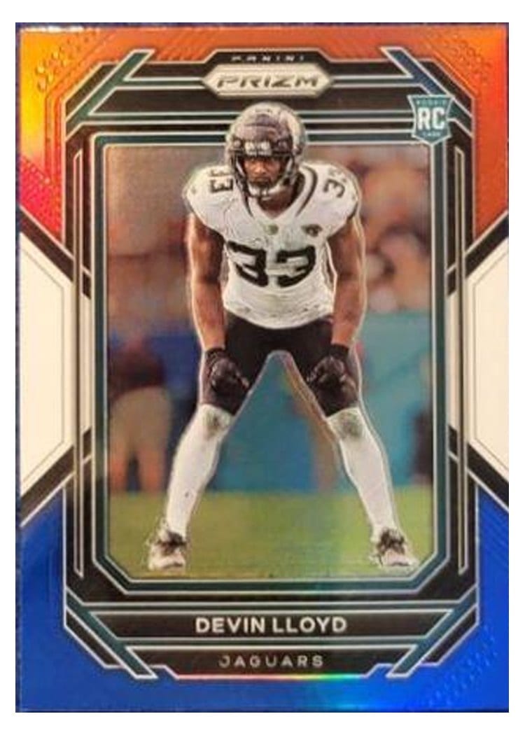 2022 Panini Prizm Base Set Devin Lloyd #376 card