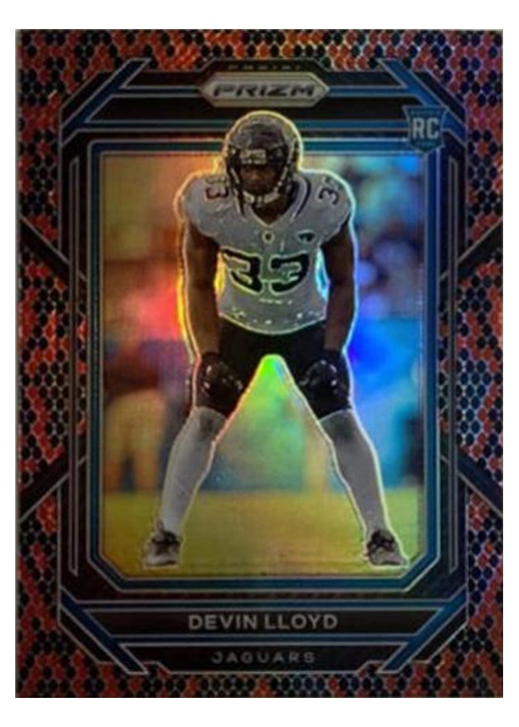 2022 Panini Prizm Base Set Devin Lloyd #376 card