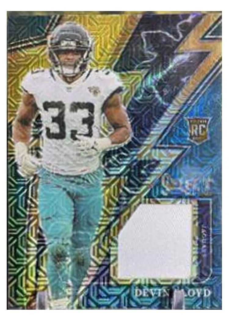 2022 Panini Select Base Set Devin Lloyd Gold #43 card