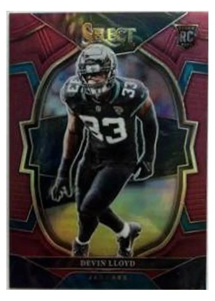 2022 Panini Select Base Set Devin Lloyd Maroon #43 card