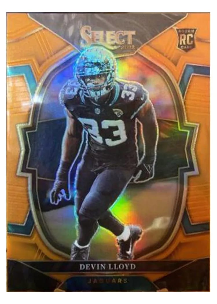 2022 Panini Select Base Set Devin Lloyd Orange #43 card