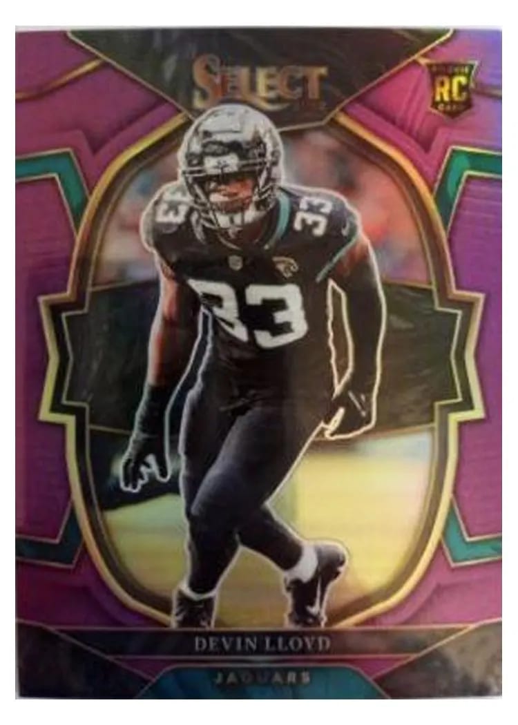 2022 Panini Select Base Set Devin Lloyd Purple #43 card