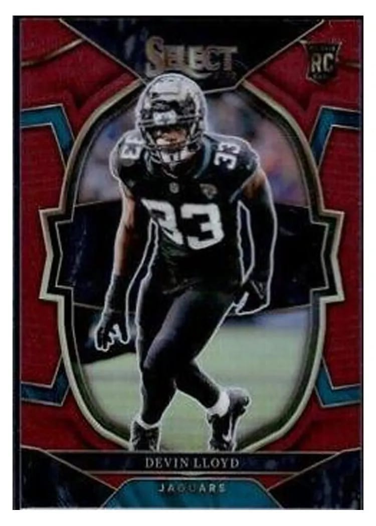 2022 Panini Select Base Set Devin Lloyd Red #43 card