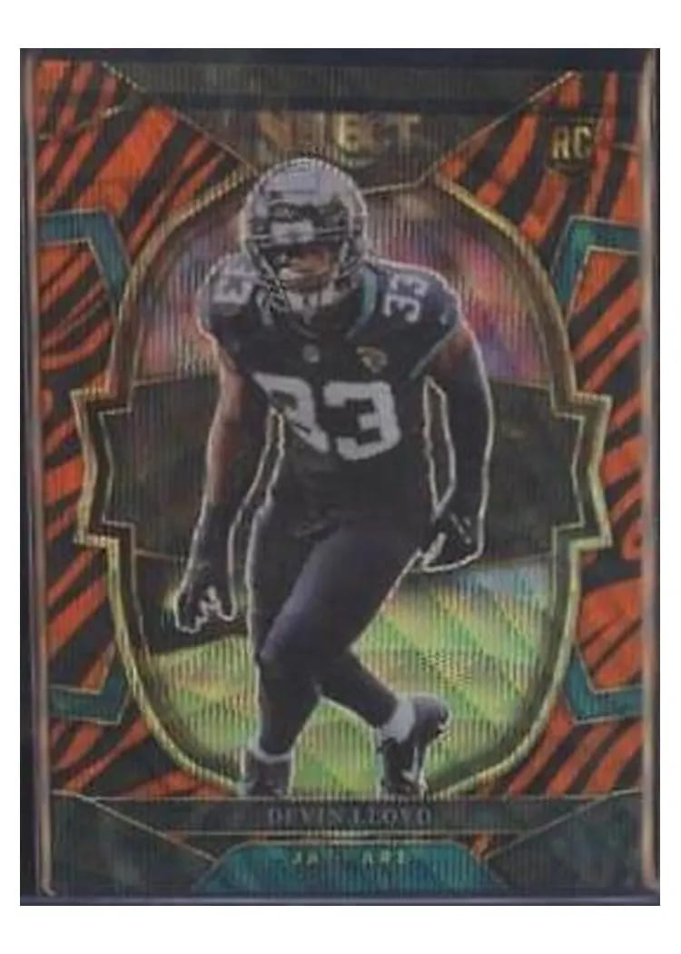 2022 Panini Select Base Set Devin Lloyd Tiger #43 card