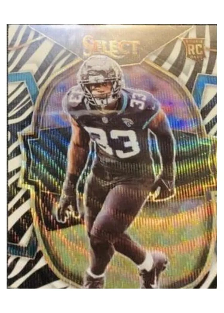 2022 Panini Select Base Set Devin Lloyd Zebra #43 card