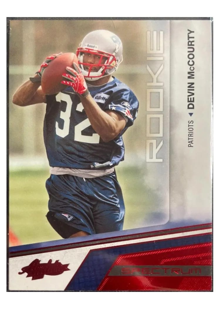 2010 Panini Absolute Memorabilia Devin Mccourty #129 card