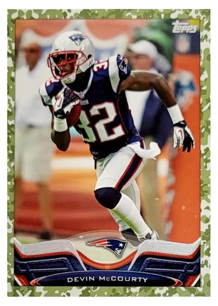 2013 Topps Devin McCourty #2 card
