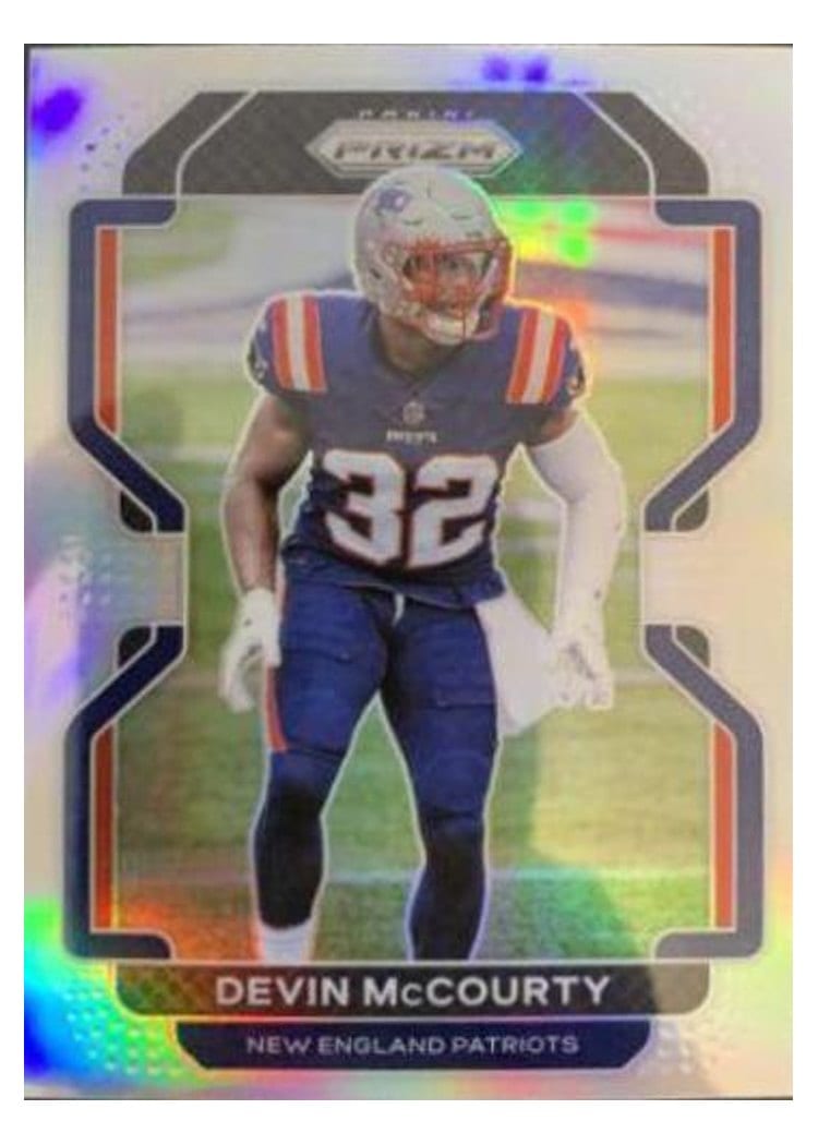 2021 Panini Prizm Base Set Devin McCourty Silver Prizm #100 card